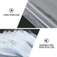 Naziv držača za id značke PVC prozirni vodootporni poklopac jasni držači Oznake navlake Radna plastika