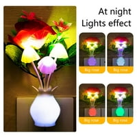 Senzor LED noćno svjetlo, više boja Promjena plug-in LED lampica sa džezom i lotusom