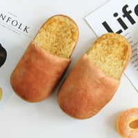 Puntoco plipperi na otvorenom kuću cipele Cleanc Adulter zimske tople cipele Simulacija kruha memorijske