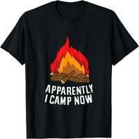 Smiješan kamper očito i kamp sada prvi put kampiranje majica