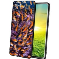 Fishs-telefon - telefon, deginirani za Samsung Galaxy A02S Case Muškarci Žene, Fleksibilan silikonski udarni futrola za Samsung Galaxy A02S