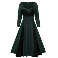 Ženske srednjovjekovne renesansne haljine Gotske haljine za parni teret Victorian Retro Ball haljina