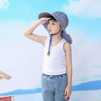 Širok dječji rub dječji šešir za sunčanje CAPT CAP Ljetnje plaže Kapice Girls Boys Travel Vanjske modne