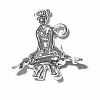 Sterling srebrna 7 šarm narukvica sa priloženim 3D djevojkom Gimnast šarm na sportu snopa