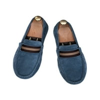 Muškarci Ležerne cipele Udobne cipele Slip na natikama Klasična penija Loafer Muške cipele za cipele Mokasine Neklizajuće plave boje 7.5