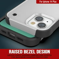 PunkCase iPhone plus kućište [Reliance Series] Zaštitni hibridni vojni ocenjivač sa ugrađenim Kickstandom