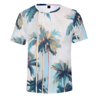 Muška majica, dječaci i muški drebovi havajska majica, kratki rukav okrugli vrat, grafički teženi muškarci, grafički tee vrhovi, tiskane havajske majice na plaži, dijete