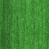 Ahgly Company u zatvorenom pravokutniku Sažetak Zelene suvremene prostirke, 7 '10'