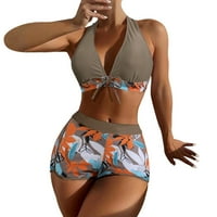 Bikini visokog struka donje žene ženski visokog struka bikini setovi visokog kostima kupaćih kostimi