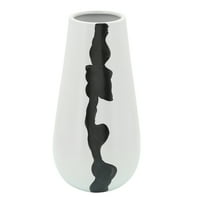 Sagebrook Početna Keramika 12 H Moderna vaza, bijela