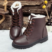 Tenjio pad zazor zimskih čizma za snijeg čuvaju tople i baršunaste pamučne cipele ženske kratke čizme