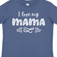 Inktastic Volim svoju mamu sa srcima poklon majica malih mališana ili majica za mališana
