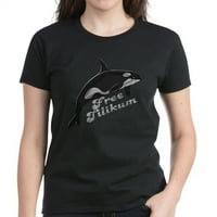 Cafepress - Free Tilikum majica - Ženska tamna majica