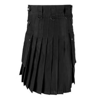 Jyeity Epic traži Muški vintage kilt Scotland Gothic Moda Kendo džepne suknje Škotske odjeće Cargo Dukset