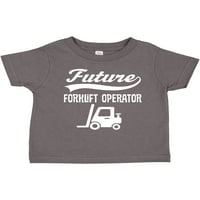 Inktastični budući viljuškar Operator poklon mališana majica ili majica mališana