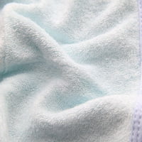 Panda babycloths-sloj ultra mekani ručnik za upijajući ručnik - novorođenčad za kadu za bebe - brige za bebe za nevernu upotrebu za osjetljivu kožu - registar za bebe kao tuš plavi