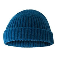 Wollalno sam zimski pleteni šešir na otvorenom pješačenjem planinarski vintage stil prozračna toplo pletena kapu