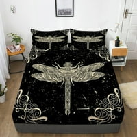 Vintage posteljina posteljina pokazati 3D bohemia stil printerirane posteljine novih modnih, punih