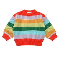Baywell Toddler Kids Baby Girl Boy dugi rukav dugačak duks casual majica pulover vrhove duge 1-2t