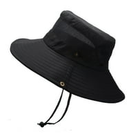 Kašika za šešir MESH prozračan ribarski šešir za muškarce planinarske šešire žene velike strehe sunce