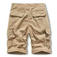 Auroural Muške kratke hlače Muška ljetna moda na otvorenom Ležerne prilike pune boje Multi-džepne sportske hlače