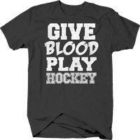 Daj krv Reproduciraj hokej brutalni led kontakt Sportske grafičke majice Xlage tamno siva