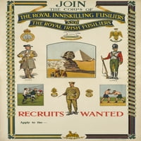Britanski vojni regrutni plakat - Interratski period Ispis ® Muzej Nacionalne vojske Mary Evans Library