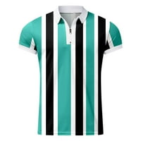 Leey-World Muns majica Sport Muške polo majice, performanse znojenja za golf majica svijetlo plava, m