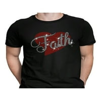 Vjerska košulja, vjera križa križa, kršćanski poklon, vjera, kršćanske košulje, ljubav i gracioznost, vjera, vjera sa srcem-heather mayers women s - 2xl