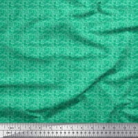 Soimoi pamučna poplin tkanina Geometrijska mala ispisna tkanina sa dvorištem širom