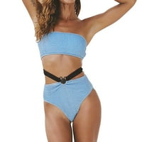 Ženski kupaći kupaći kostim, ljeto u obliku struka, odvojena modna plaža Bikini Poklopac za kupaće kostime