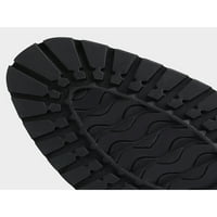 Muške anti-skid zimske cipele Ležerne udobne poslovne blok čizme za gležnjeve crne 11