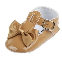Honeeladyy Toddler Kid Cipele Toddler Cipele Baby Girls Slatka moda Izdubljena luka Neklizajuća sandala za meke dna žuta prodaja