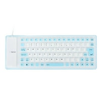 Silikonska tastatura, različite boje zvuka gumb Potpuno brtveni dizajn sklopiva silikonska tastatura