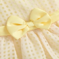Sprifallbaby Toddler Girls Ljeto Ležerne prilike za haljinu bez rukava A-line haljina sa pravnim pojasom 6m-3Y