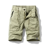 Muški atletski kratke hlače, muške plus veličine Teretne kratke hlače sa više džepova opuštene ljetne