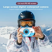 8MP digitalni vodootporan sa prednjim i stražnjim dvostranim kamerama IPS HD ekran Jedan klik PhotoVideo samookidač za 5s