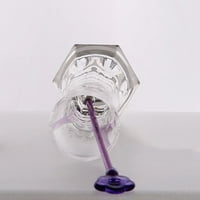 Prozirna plastična cvijeta vaza kreativna ukras imitacija kristalne vaze