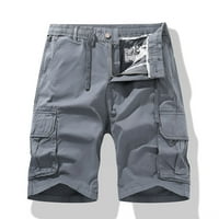 Koaiezne radne pantalone za muškarce slobodno vrijeme Jogging Cargo Pamuk Muške ljetne kratke hlače za muške hlače vintage