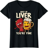 Umukni jetra si dobro urnebesno piti pijenje duhovitih pivskih majica
