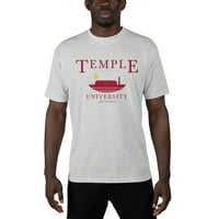 Muški USCAPE odjeće sivi hram sove održiva obnovna majica