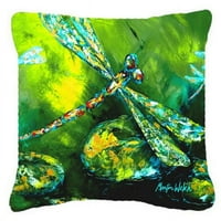 Carolines blaga insekata - Dragonfly Ljeto muhe platno dekorativni jastuk