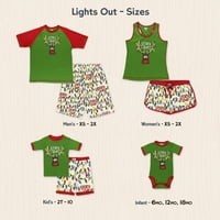 Lazyone svijetli božićne pidžame za cijelu obitelj, pidžame za bebu i djecu, tinejdžere, odrasle