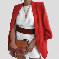 Xinqinghao Women odijelo kaput Ženske klasične jakne Business casual dečko moda plus veličina Lagana