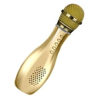 TureClos mikrofon bežični prijemnik Dinamički Bluetooth kompatibilan sa ručnim zvučnikom za reverberaciju Izolacija buke KTV Player Mic Recorder Golden
