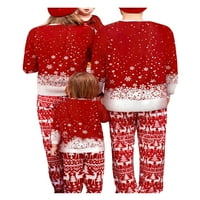 Brilliantme Family Božićni pidžami Podudarni setovi Xmas Usklađivanje PJS za odrasle Kid Baby Holiday