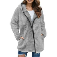 SKPBlutn ženski kardigan džemperi zimski jesen casure udobne vrhove modna debela jakna od punog rukava