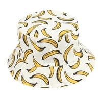 Miyuadkai kašika šešira Fisherman Cap banana nosi šešir na otvorenom za sunčanje na otvorenom za odrasle