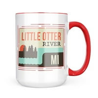 Neonblond USA Rivers Little Otter River - Michigan krila poklon za ljubitelje čaja za kavu