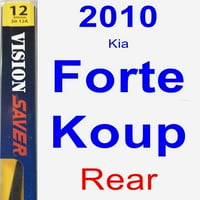 Kia forte Koup Wiper set set set komplet - straga